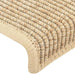 Covorașe scări autoadezive 15 buc. bej deschis 65x21x4cm sisal - WALTI WALTI