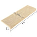 Covorașe scări autoadezive 15 buc. bej deschis 65x21x4cm sisal - WALTI WALTI