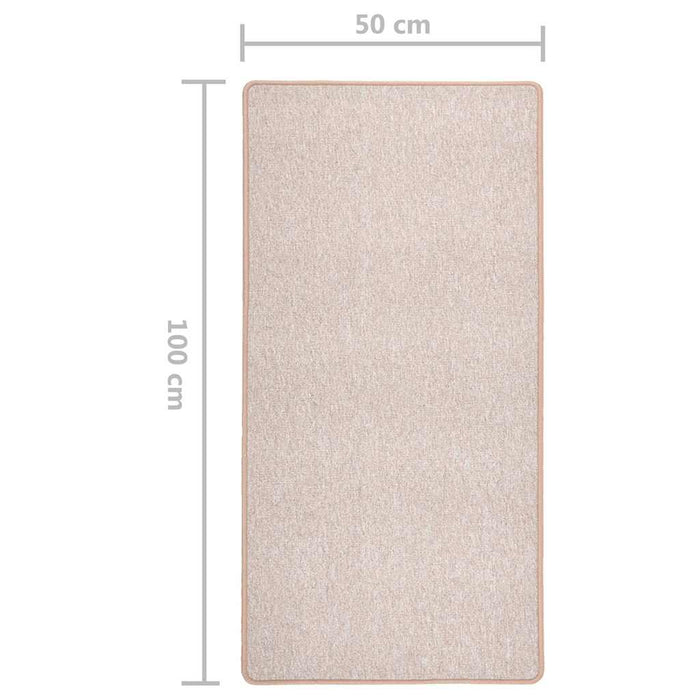 Covor traversă, gri taupe, 50x100 cm WALTI