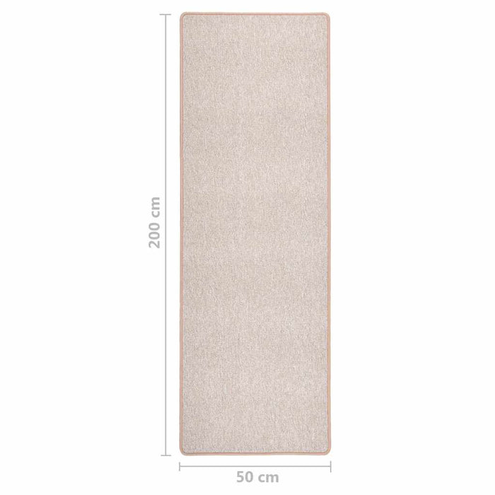 Covor traversă, gri taupe, 50x200 cm WALTI