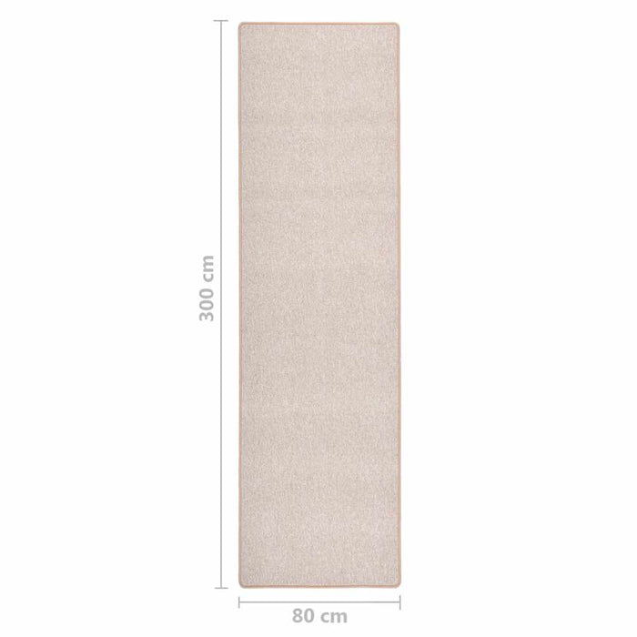 Covor traversă, gri taupe, 80x300 cm WALTI