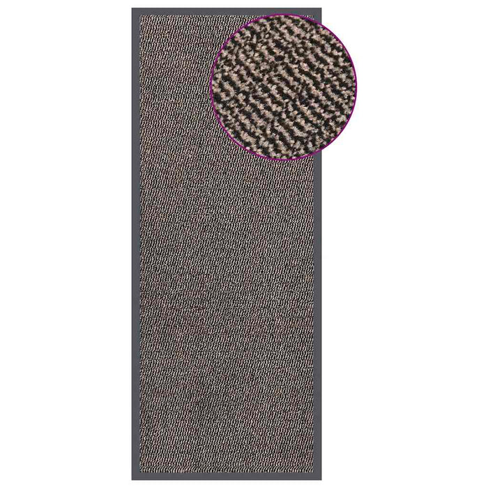 Covoraș de intrare cu smocuri, maro închis, 60x150 cm - WALTI WALTI