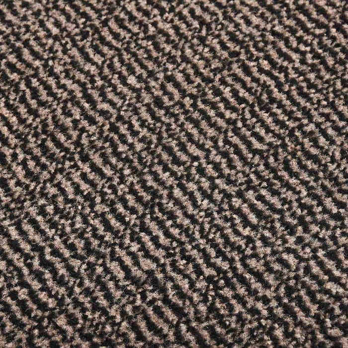 Covoraș de intrare cu smocuri, maro închis, 80x120 cm - WALTI WALTI