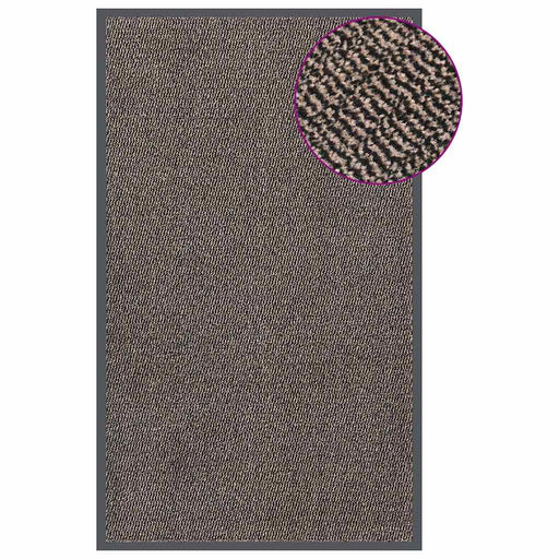 Covoraș de intrare cu smocuri, maro închis, 90x150 cm - WALTI WALTI