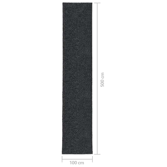 Covor traversă de captare a murdăriei, antracit, 100x500 cm - WALTI WALTI