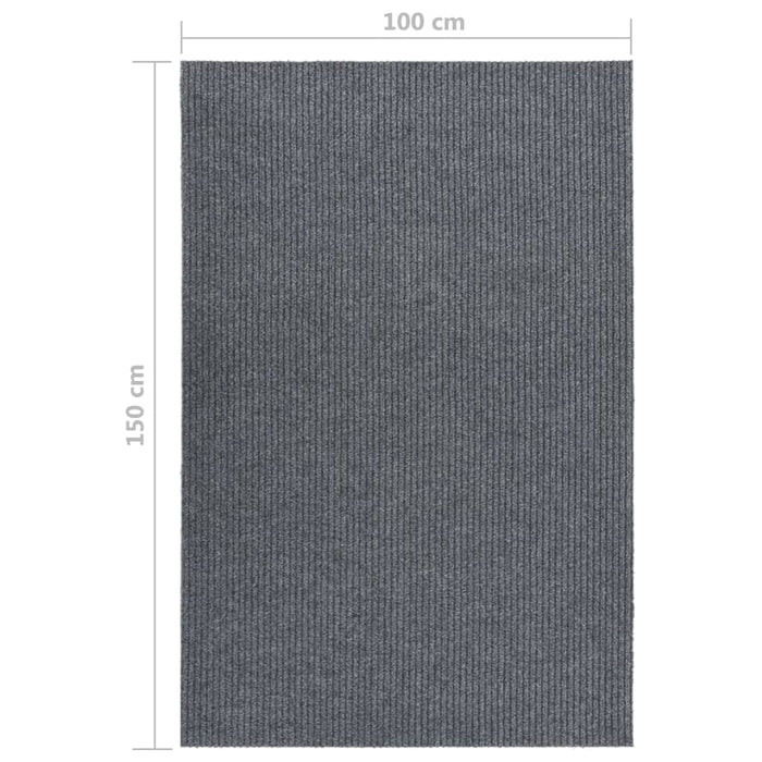 Covor traversă de captare a murdăriei, gri, 100x150 cm - WALTI WALTI