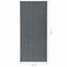 Covor de captare a murdăriei, gri, 100x250 cm - WALTI WALTI