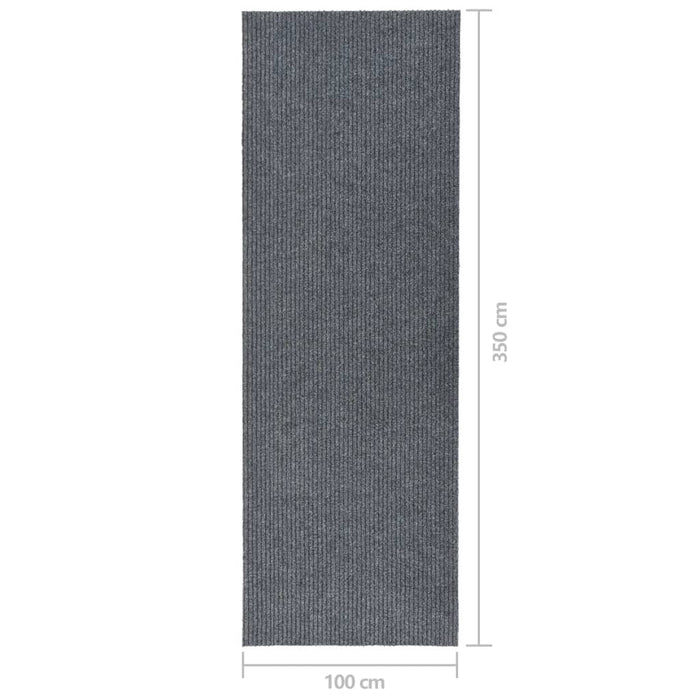Covor traversă de captare a murdăriei, gri, 100x350 cm - WALTI WALTI
