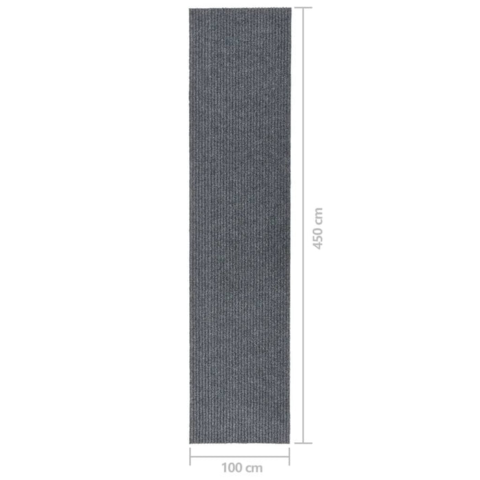 Covor traversă de captare a murdăriei, gri, 100x450 cm - WALTI WALTI