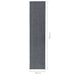 Covor traversă de captare a murdăriei, gri, 100x450 cm - WALTI WALTI