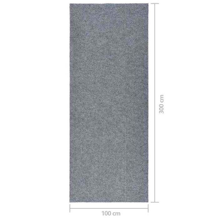 Covor traversă de captare a murdăriei albastru/gri 100x300 cm WALTI