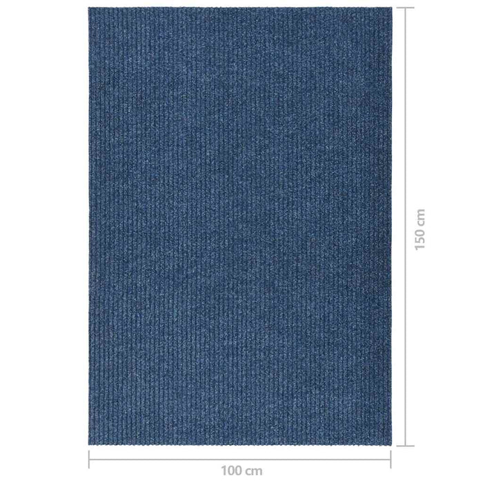 Covor traversă de captare a murdăriei, albastru, 100x150 cm WALTI