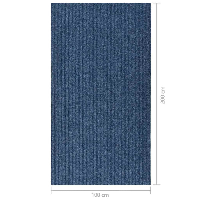 Covor traversă de captare murdărie, albastru, 100x200 cm WALTI