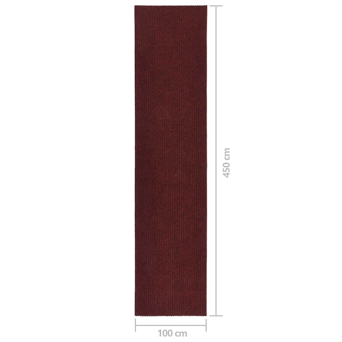 Covor traversă de captare murdărie, roșu bordo, 100x450 cm WALTI