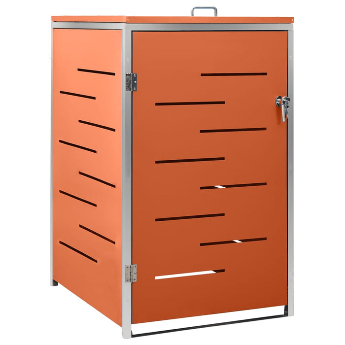 Magazie pentru pubelă unică, 69x77,5x112,5 cm, oțel inoxidabil - WALTI WALTI