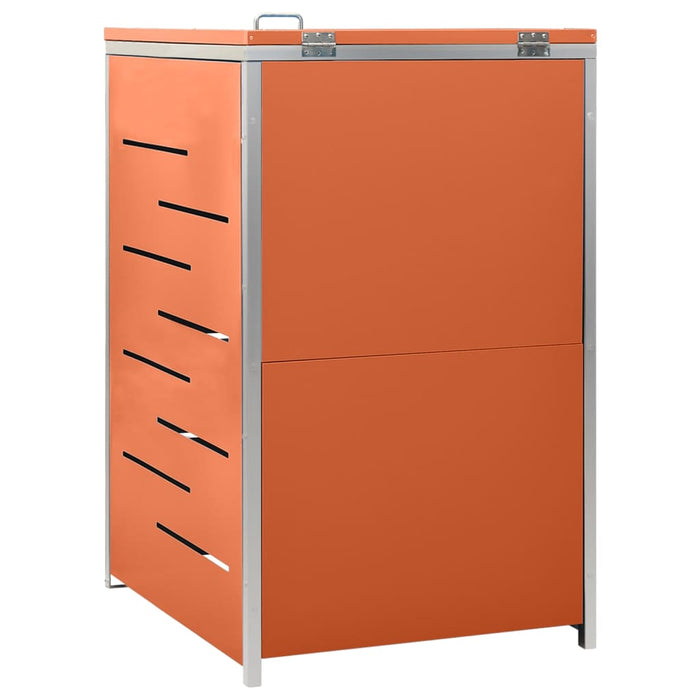 Magazie pentru pubelă unică, 69x77,5x112,5 cm, oțel inoxidabil - WALTI WALTI