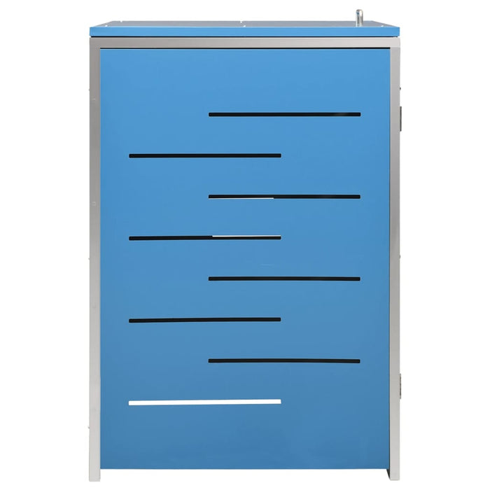 Magazie pentru pubelă unică, 69x77,5x112,5 cm, oțel inoxidabil - WALTI WALTI