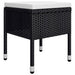 Set mobilier de grădină, 5 piese, negru - WALTI WALTI