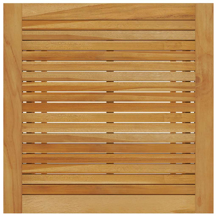 Set de masă pentru grădină, 3 piese, negru - WALTI WALTI