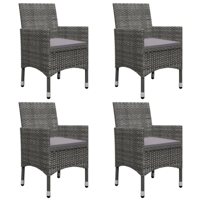 Set mobilier de grădină, 5 piese, gri - WALTI WALTI