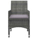 Set mobilier de grădină, 5 piese, gri - WALTI WALTI