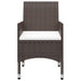 Set mobilier de grădină, 5 piese, maro - WALTI WALTI