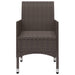 Set mobilier de grădină, 5 piese, maro - WALTI WALTI