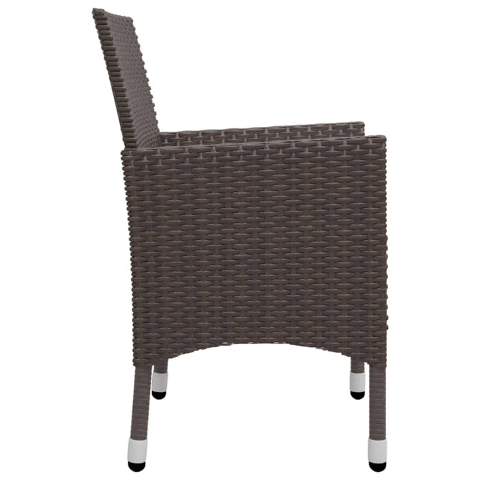 Set mobilier de grădină, 5 piese, maro - WALTI WALTI