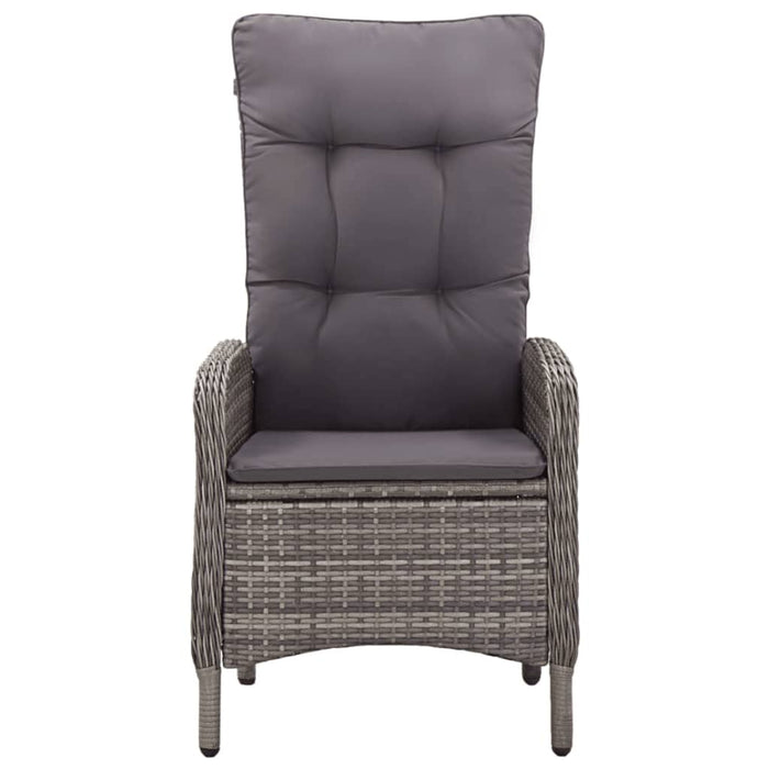 Set mobilier pentru grădină, 5 piese, gri WALTI