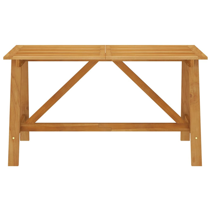 Set de masă pentru grădină, 5 piese, negru WALTI