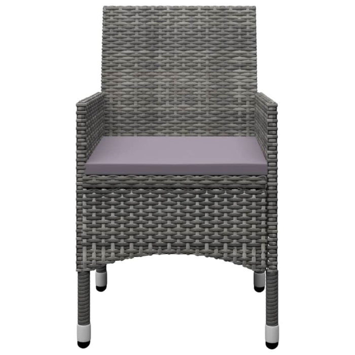 Set de masă pentru grădină, 5 piese, gri - WALTI WALTI
