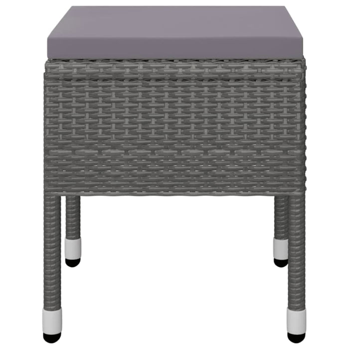 Set de masă pentru grădină, 5 piese, gri - WALTI WALTI