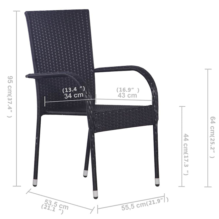Set mobilier de grădină, 5 piese, gri - WALTI WALTI