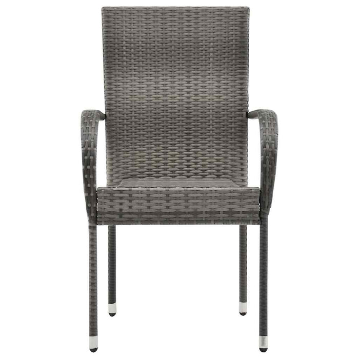 Set mobilier de grădină, 5 piese, gri - WALTI WALTI