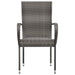 Set mobilier de grădină, 5 piese, gri - WALTI WALTI