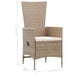Set mobilier de grădină, 5 piese, bej - WALTI WALTI