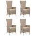Set mobilier de grădină, 5 piese, bej - WALTI WALTI
