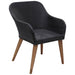 Set mobilier de grădină, 5 piese, negru - WALTI WALTI