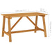Set mobilier de grădină, 5 piese, maro - WALTI WALTI