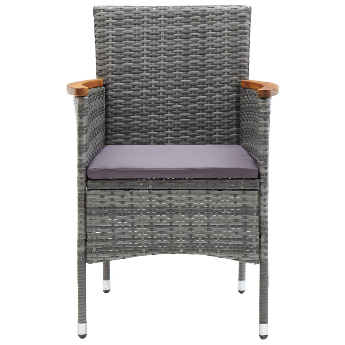 Set mobilier de grădină, 7 piese, gri - WALTI WALTI