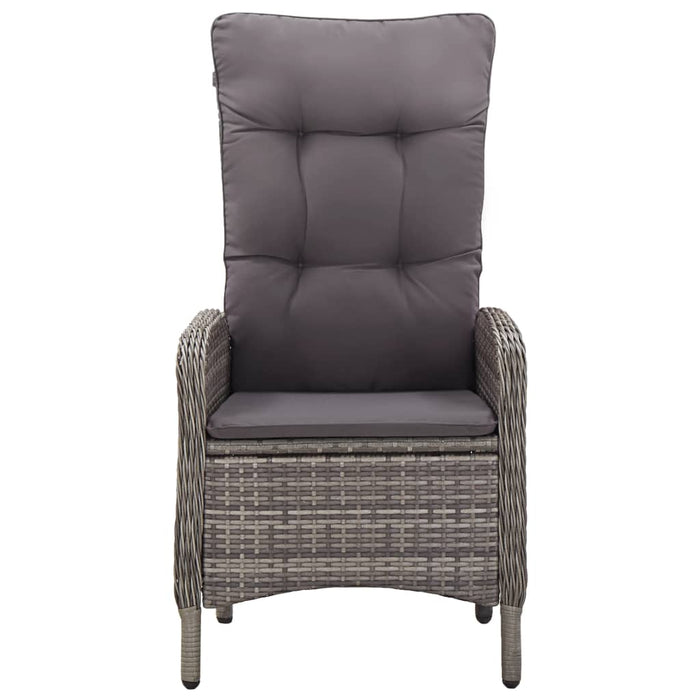 Set mobilier pentru grădină, 7 piese, gri WALTI