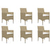 Set mobilier de grădină, 9 piese, bej - WALTI WALTI