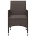 Set mobilier de grădină, 9 piese, maro - WALTI WALTI