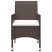 Set mobilier de grădină, 9 piese, maro - WALTI WALTI