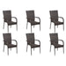 Set mobilier de grădină, 7 piese, maro - WALTI WALTI