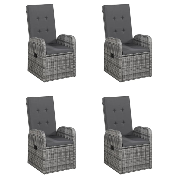 Set mobilier pentru grădină, 7 piese, gri - WALTI WALTI