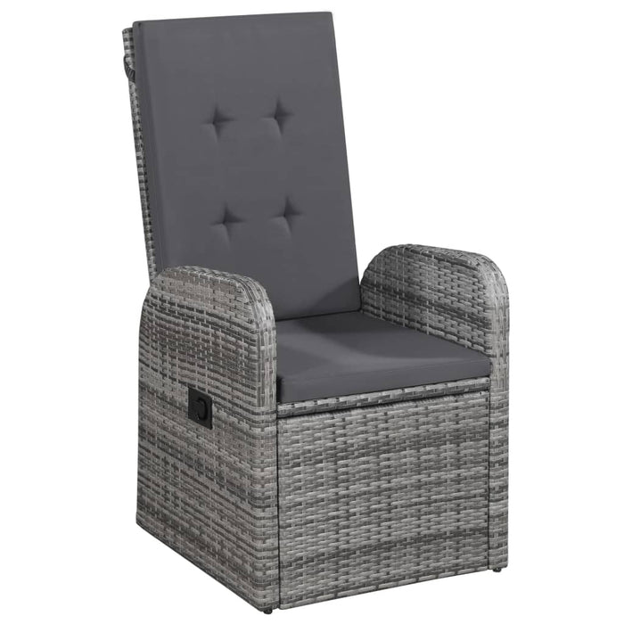 Set mobilier pentru grădină, 7 piese, gri - WALTI WALTI