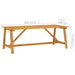 Set mobilier de grădină, 7 piese, negru - WALTI WALTI