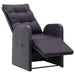Set mobilier de grădină, 7 piese, negru - WALTI WALTI