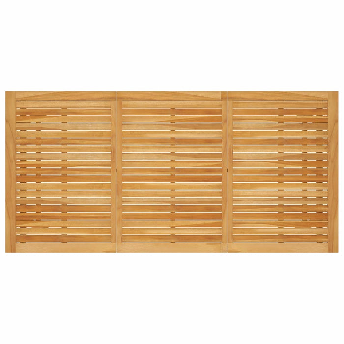 Set mobilier de grădină, 7 piese, negru WALTI